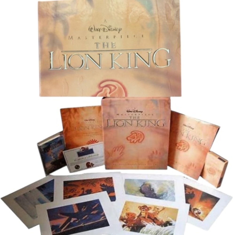 Walt Disney Masterpiece Lion King Exclusive Deluxe Video Edition​​​​